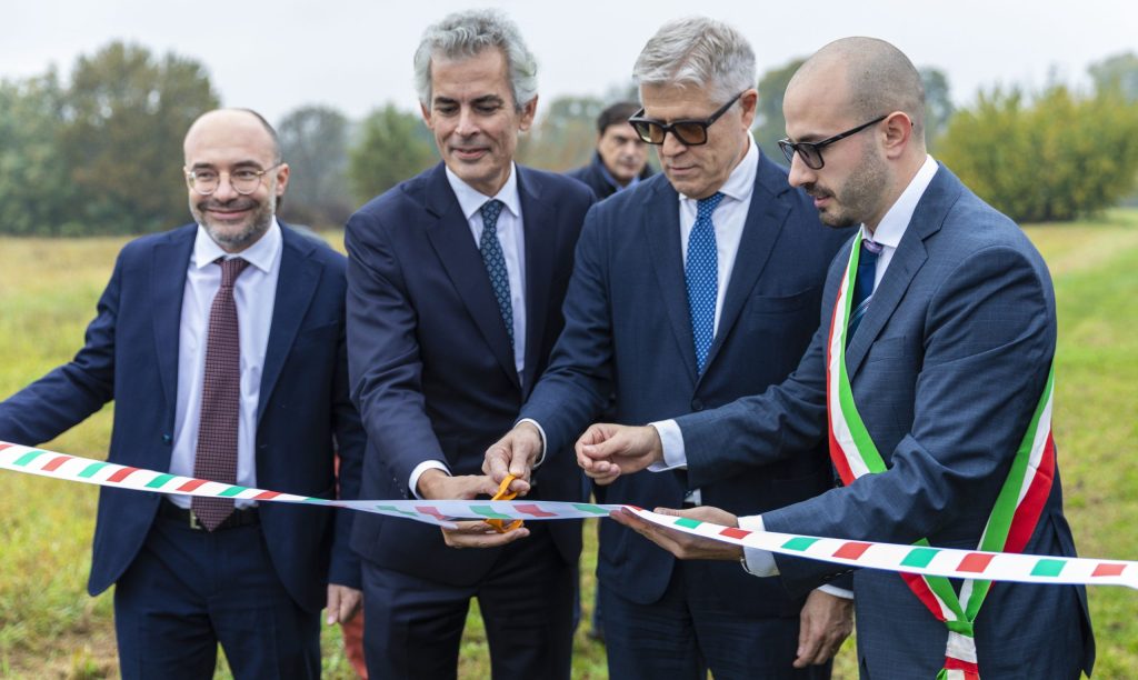 Sasol Italy and GreenYellow Italia inaugurate the start of construction work on the new photovoltaic solar power plant in Terranova dei Passerini today